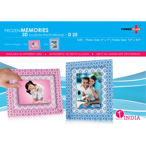 Frozen memories 3D photo frame (5 x 7) - D25