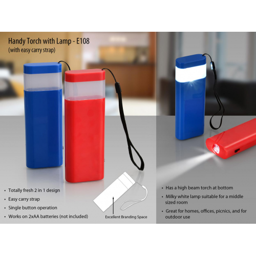 Big Torch with lamp - E108