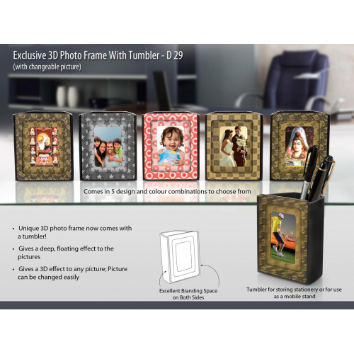 3D photo frame Tumbler - D29