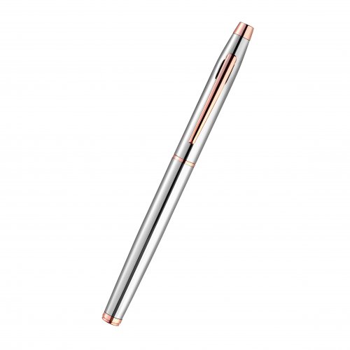 Kross Chrome Rosegold Metal Roller Pen MP 65