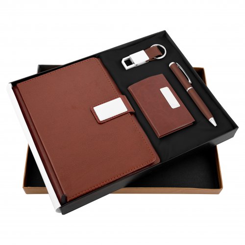 Mars 4 in 1 Diary Pen Card holder and Keychain set SR-161