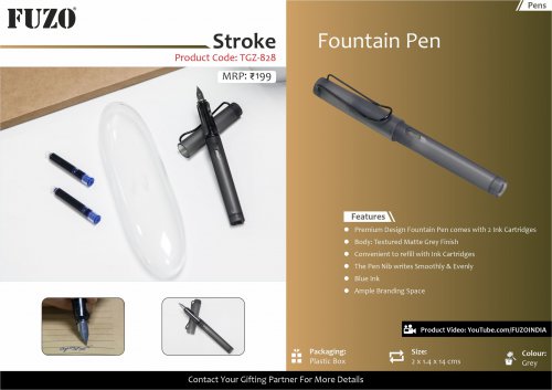 Fuzo Stroke fuontain Pen TGZ-828