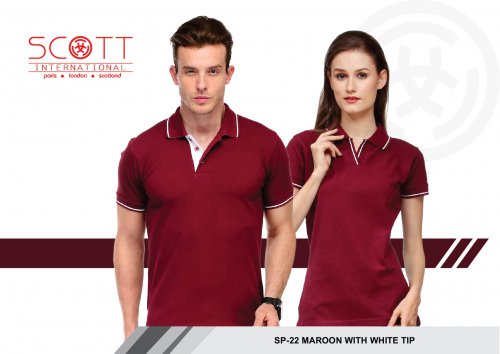 Scott Maroon with White Tip