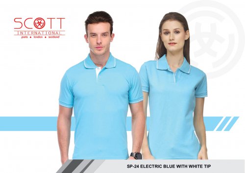 Scott Electric blue with White tip