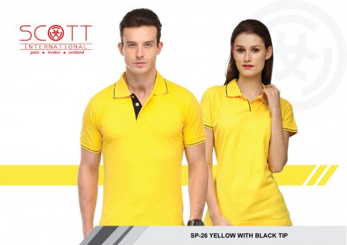 Scott Yellow with Black Tip