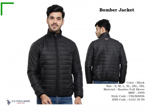 U S Polo Assn Bomber Jacket USIJK8006
