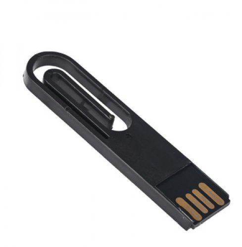 Black Paper Clip Pendrive CSP202