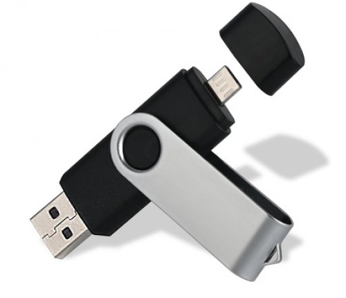 Black Swivel OTG Pendrive CSO010