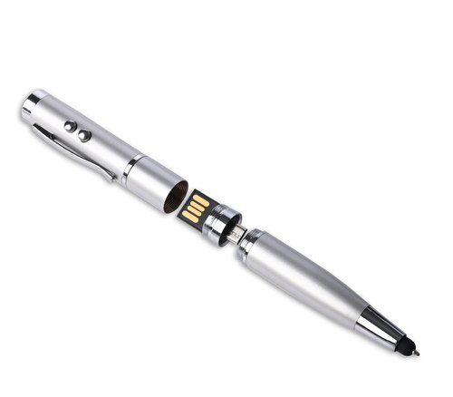 Silver 6 in 1 Pen OTG Pendrive CSO002