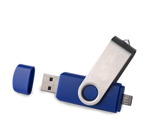 Blue Swivel OTG Pendrive CSO010