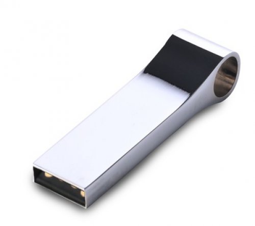 Silver Metal Key Ring Pendrive CSM106
