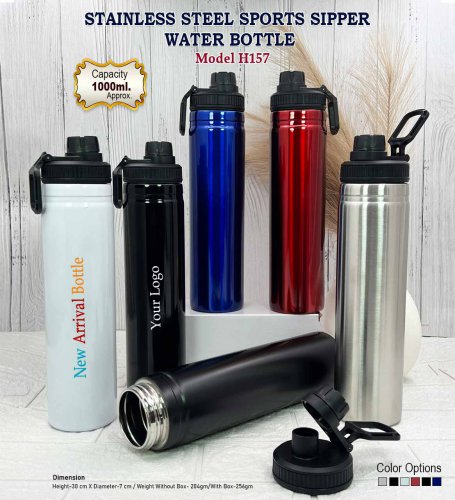 Sports Steel Bottle H-157 1000 ml