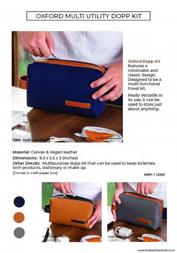 Back bencher Multi Utility Travek kit Oxford