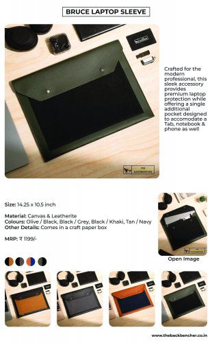 Back bencher Bruce Laptop Sleeve