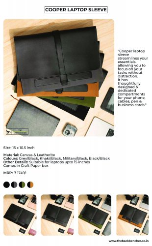 Back bencher Cooper Laptop Sleeve