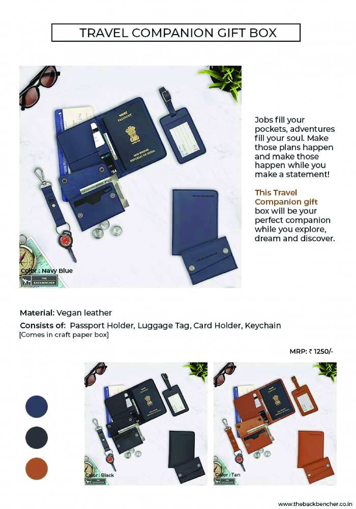 Back bencher Travel Companion gift box