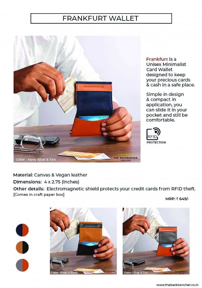 Back bencher Frankfurt Wallet