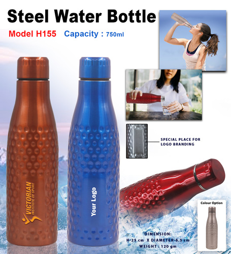 Steel Water Bottle 750 ml H-155