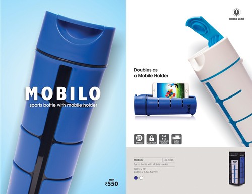 Sports Bottle With Mobile Holder - MOBILO - UG-DB28