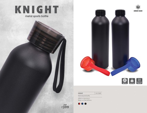 Metal Sports Bottle - KNIGHT - UG-DB49