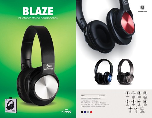 Bluetooth Stereo Headphones - BLAZE - UG-GH04