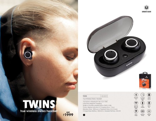 True Wireless Stereo Headset - TWINS - UG-GH12